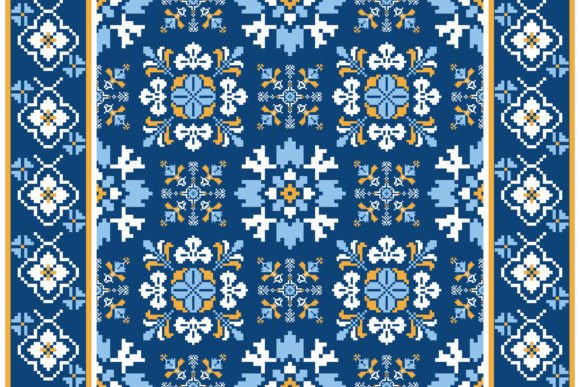 Beautiful Floral Cross Stitch Embroidery Review