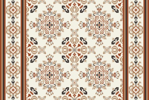 Beautiful Floral Cross Stitch Pattern Review