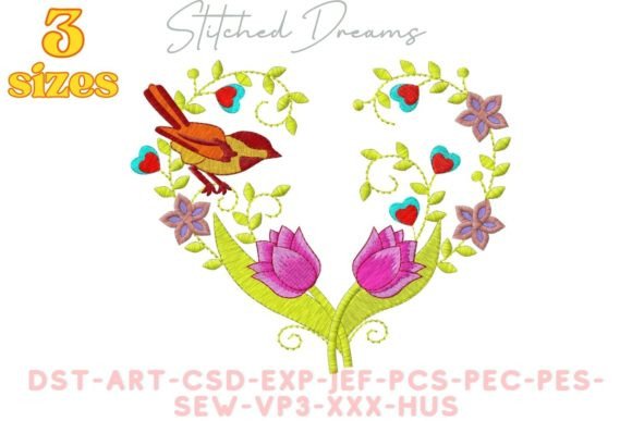 Bird and Flowers: A Craft Fair Embroidery Review