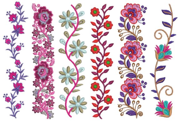 Dainty Floral Borders Set: A Designer’s Review