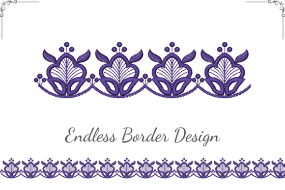 Elegant Floral Border: A Designer’s Review