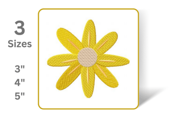 Floral Embroidery Design for Boutique Apparel