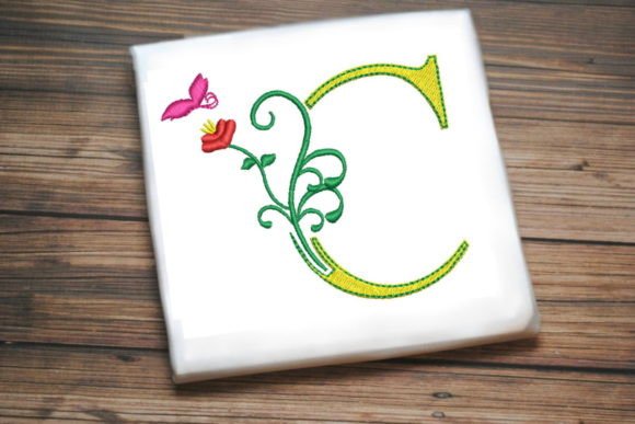Floral Letter C with Butterfly: A Designer’s Review
