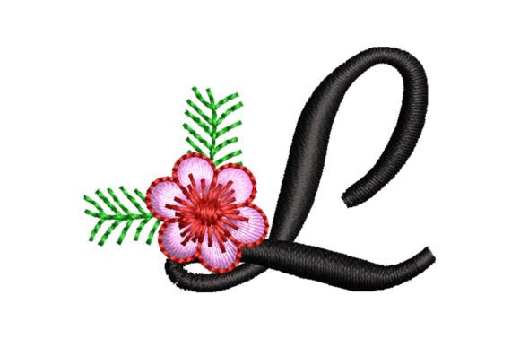 Floral Letter L: Elegant Holiday Monogram Review