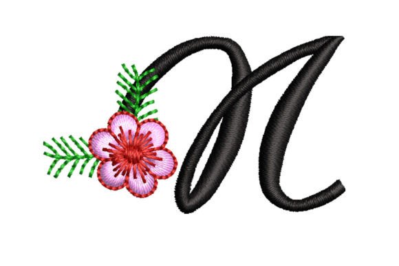 Floral Letter N: A Designer Review for Business Merch