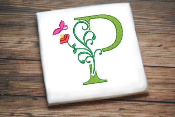 Floral Letter P with Butterfly: A Designer Review