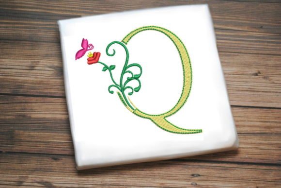 Floral Letter Q with Butterfly: A Designer’s Review