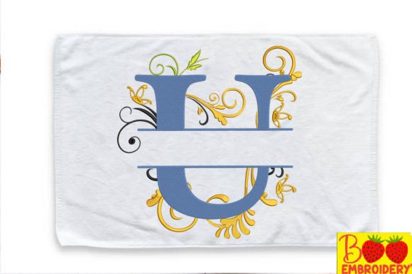 Floral Letter U: A Seasonal Embroidery Review