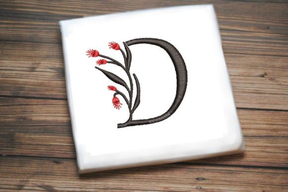 Floral Monogram Letter D: A Business Design Review
