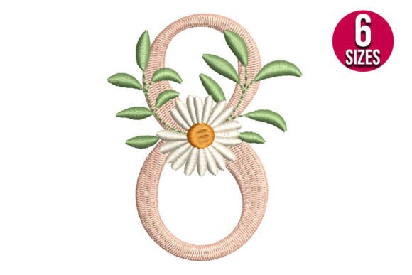 Floral Number Eight: A Designer’s Stitch Test