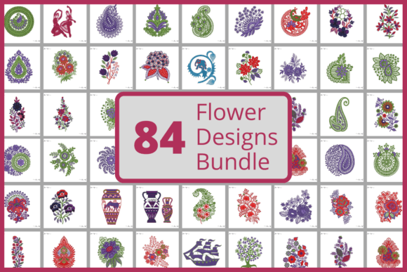 Flower Patch Embroidery Designs Bundle Review