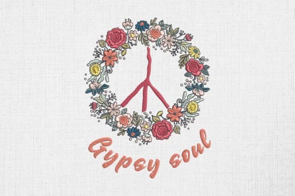 Gypsy Soul Floral Peace Sign: Sweatshirt Review